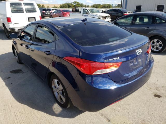 Photo 2 VIN: KMHDH4AE0DU515568 - HYUNDAI ELANTRA GL 