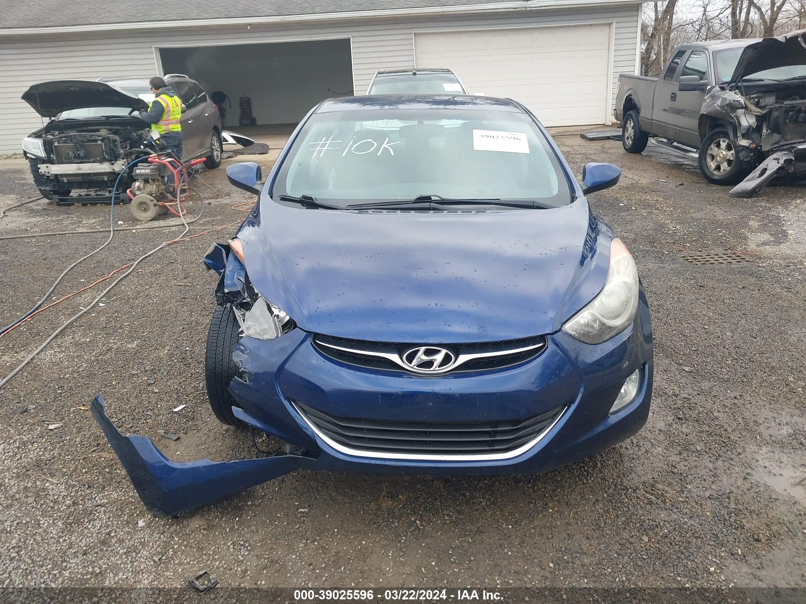 Photo 12 VIN: KMHDH4AE0DU520916 - HYUNDAI ELANTRA 