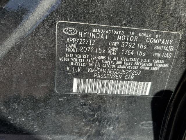 Photo 9 VIN: KMHDH4AE0DU525257 - HYUNDAI ELANTRA GL 