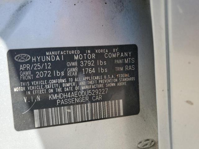 Photo 12 VIN: KMHDH4AE0DU529227 - HYUNDAI ELANTRA GL 