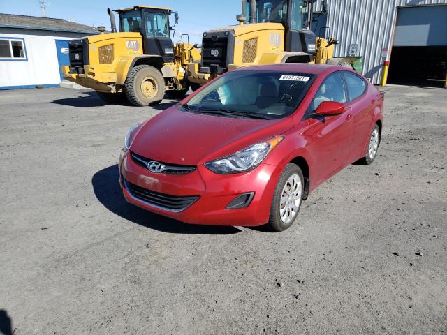 Photo 1 VIN: KMHDH4AE0DU546075 - HYUNDAI ELANTRA GL 