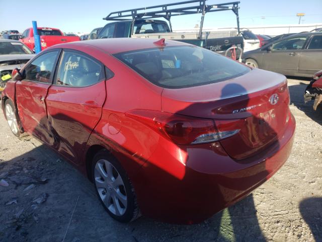 Photo 2 VIN: KMHDH4AE0DU581392 - HYUNDAI ELANTRA GL 