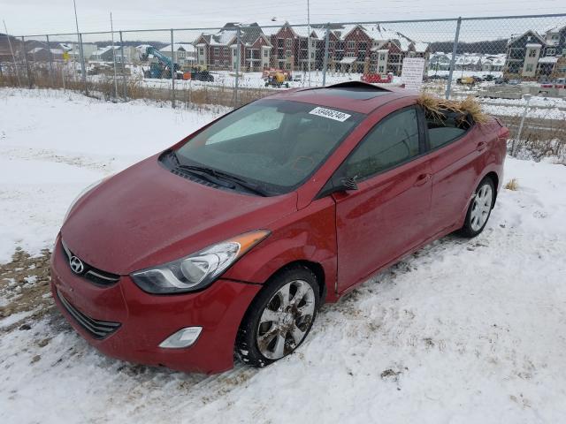 Photo 1 VIN: KMHDH4AE0DU594773 - HYUNDAI ELANTRA GL 