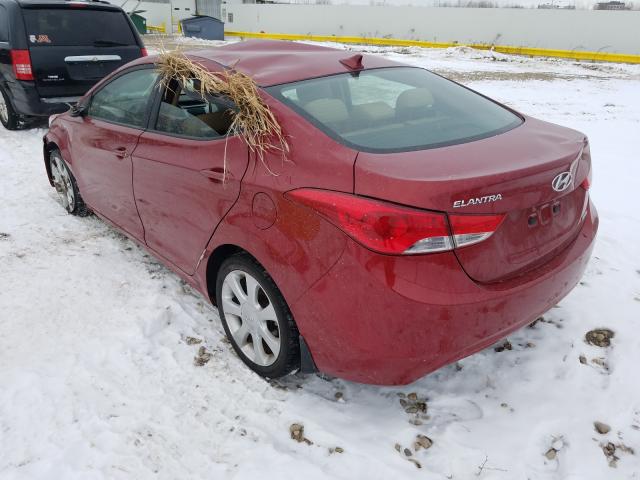 Photo 2 VIN: KMHDH4AE0DU594773 - HYUNDAI ELANTRA GL 