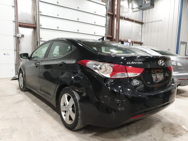 Photo 2 VIN: KMHDH4AE0DU656589 - HYUNDAI ELANTRA GL 