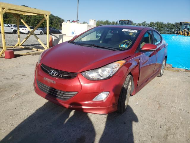 Photo 1 VIN: KMHDH4AE0DU658746 - HYUNDAI ELANTRA GL 