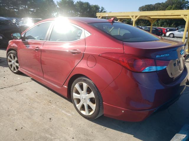 Photo 2 VIN: KMHDH4AE0DU658746 - HYUNDAI ELANTRA GL 