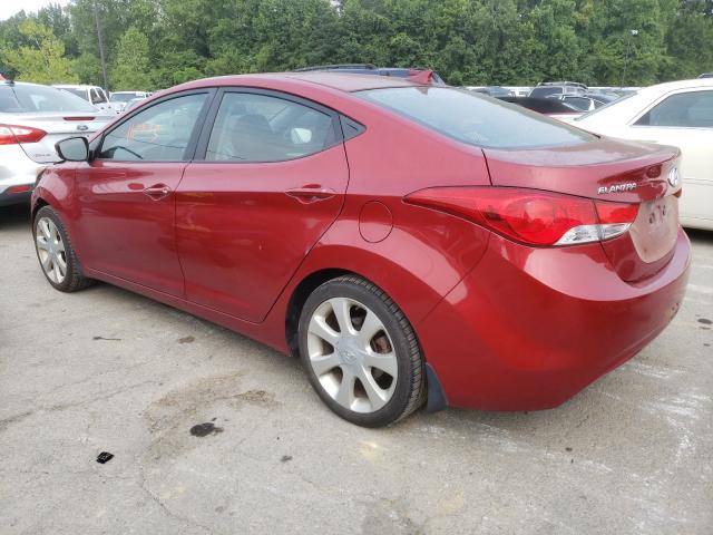 Photo 2 VIN: KMHDH4AE0DU672811 - HYUNDAI ELANTRA GL 