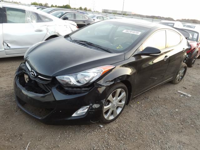 Photo 1 VIN: KMHDH4AE0DU703796 - HYUNDAI ELANTRA GL 