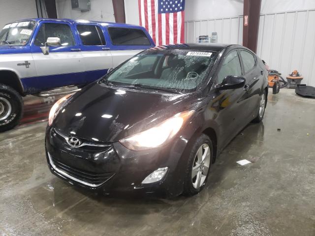 Photo 1 VIN: KMHDH4AE0DU717763 - HYUNDAI ELANTRA GL 