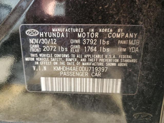 Photo 11 VIN: KMHDH4AE0DU719397 - HYUNDAI ELANTRA 