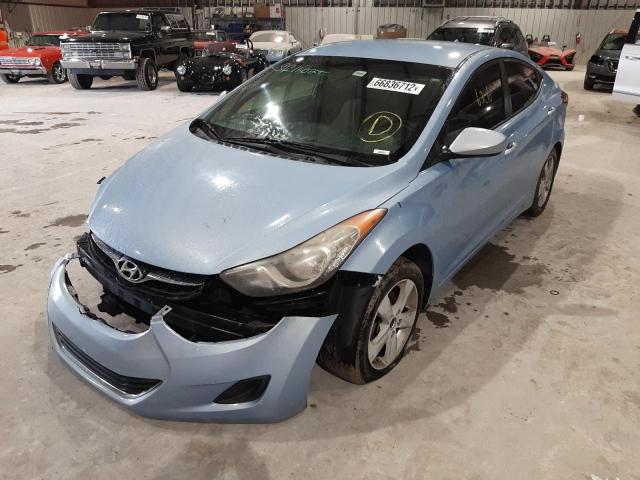 Photo 1 VIN: KMHDH4AE0DU721733 - HYUNDAI ELANTRA GL 