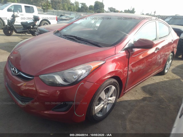 Photo 1 VIN: KMHDH4AE0DU725717 - HYUNDAI ELANTRA 