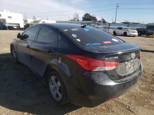 Photo 2 VIN: KMHDH4AE0DU727550 - HYUNDAI ELANTRA GL 