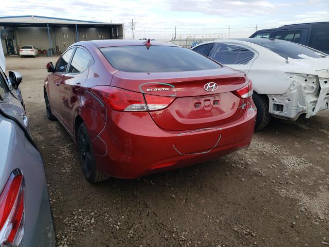 Photo 2 VIN: KMHDH4AE0DU728181 - HYUNDAI ELANTRA GL 