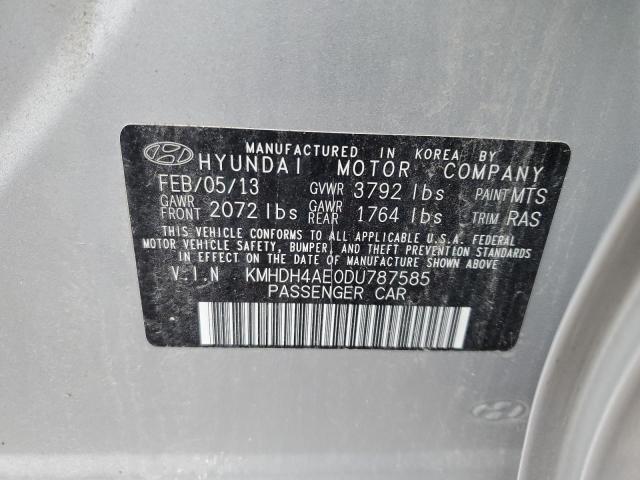 Photo 11 VIN: KMHDH4AE0DU787585 - HYUNDAI ELANTRA 