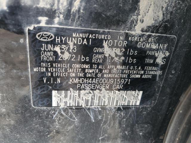 Photo 11 VIN: KMHDH4AE0DU915971 - HYUNDAI ELANTRA GL 