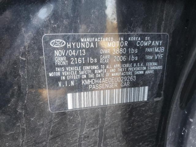 Photo 11 VIN: KMHDH4AE0EU029263 - HYUNDAI ELANTRA SE 