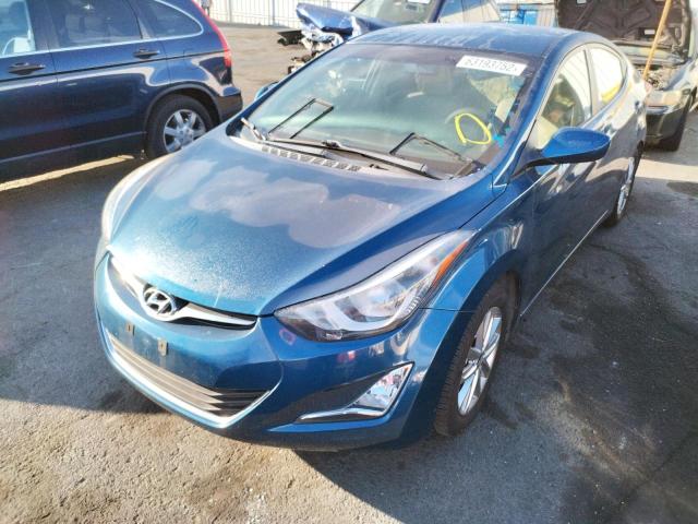 Photo 1 VIN: KMHDH4AE0EU052980 - HYUNDAI ELANTRA SE 