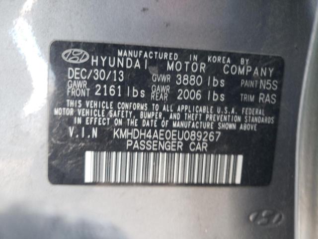 Photo 12 VIN: KMHDH4AE0EU089267 - HYUNDAI ELANTRA SE 