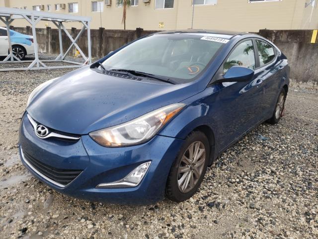 Photo 1 VIN: KMHDH4AE0EU151606 - HYUNDAI ELANTRA SE 