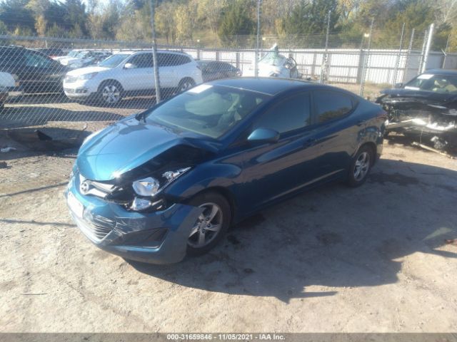 Photo 1 VIN: KMHDH4AE0EU182855 - HYUNDAI ELANTRA 