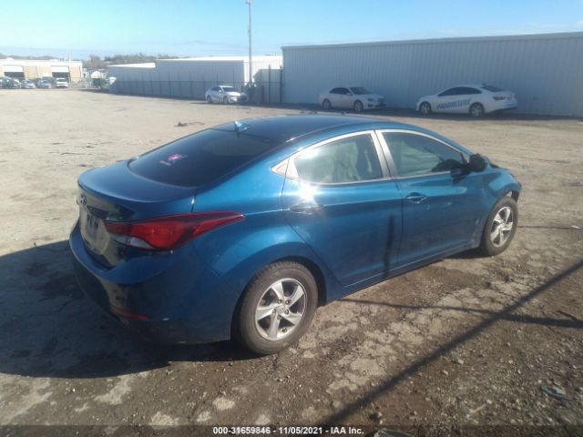 Photo 3 VIN: KMHDH4AE0EU182855 - HYUNDAI ELANTRA 