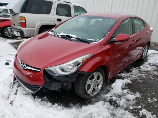 Photo 1 VIN: KMHDH4AE0EU200707 - HYUNDAI ELANTRA SE 