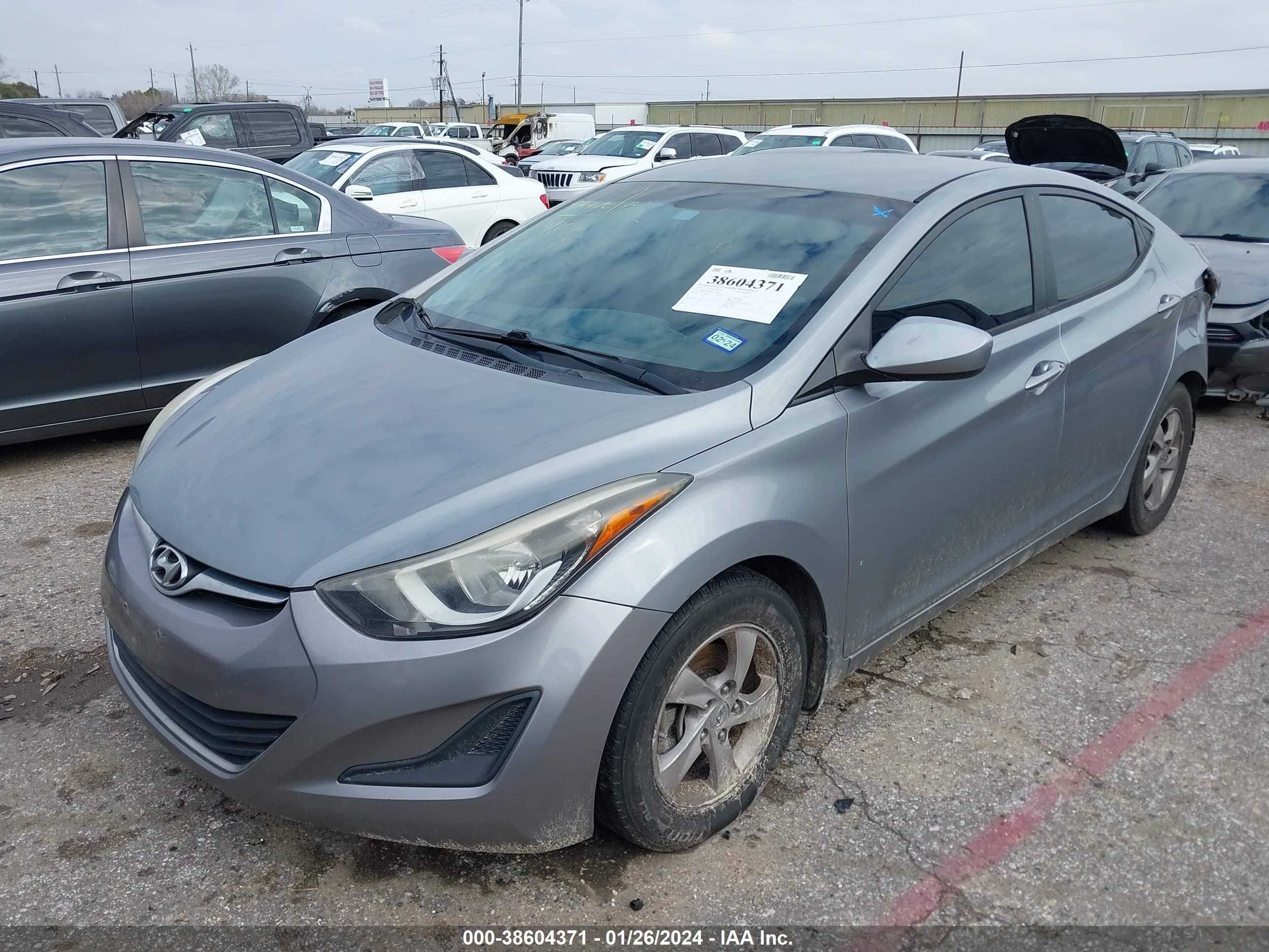 Photo 1 VIN: KMHDH4AE0EU206832 - HYUNDAI ELANTRA 