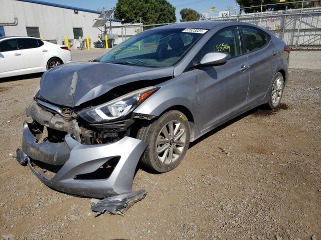 Photo 1 VIN: KMHDH4AE0FU224443 - HYUNDAI ELANTRA SE 