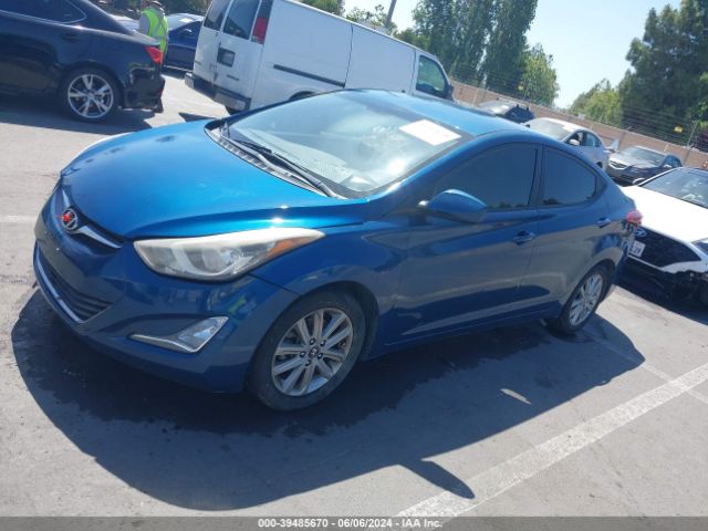 Photo 1 VIN: KMHDH4AE0FU254123 - HYUNDAI ELANTRA 