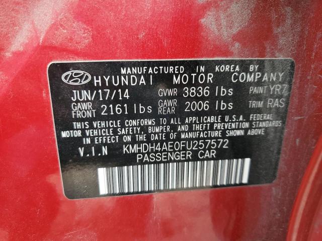 Photo 11 VIN: KMHDH4AE0FU257572 - HYUNDAI ELANTRA 