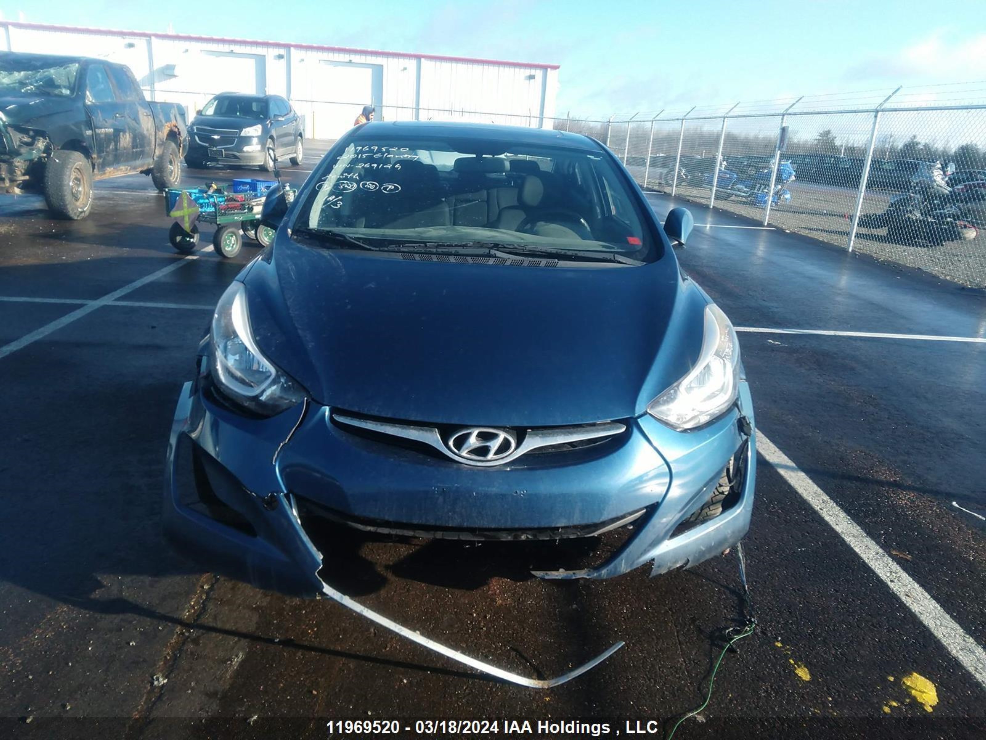 Photo 11 VIN: KMHDH4AE0FU269124 - HYUNDAI ELANTRA 