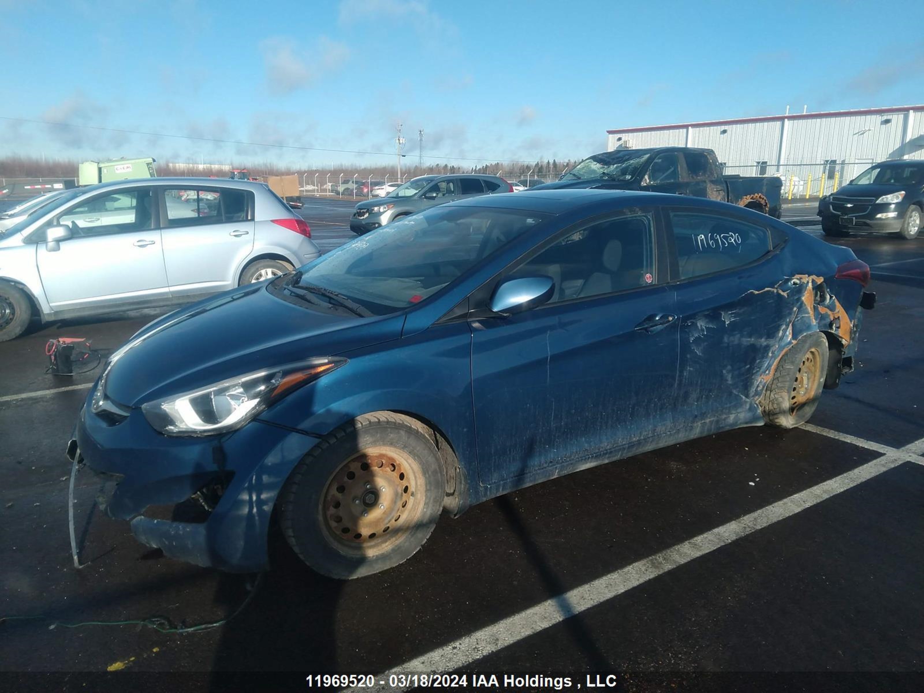 Photo 5 VIN: KMHDH4AE0FU269124 - HYUNDAI ELANTRA 