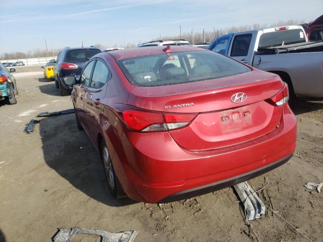 Photo 2 VIN: KMHDH4AE0FU358577 - HYUNDAI ELANTRA SE 