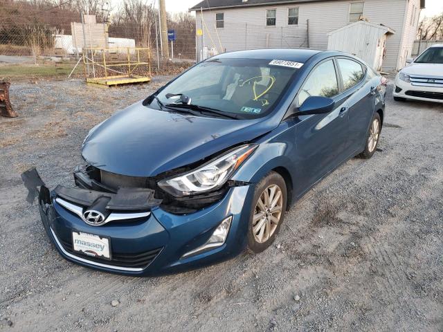 Photo 1 VIN: KMHDH4AE0FU447498 - HYUNDAI ELANTRA SE 