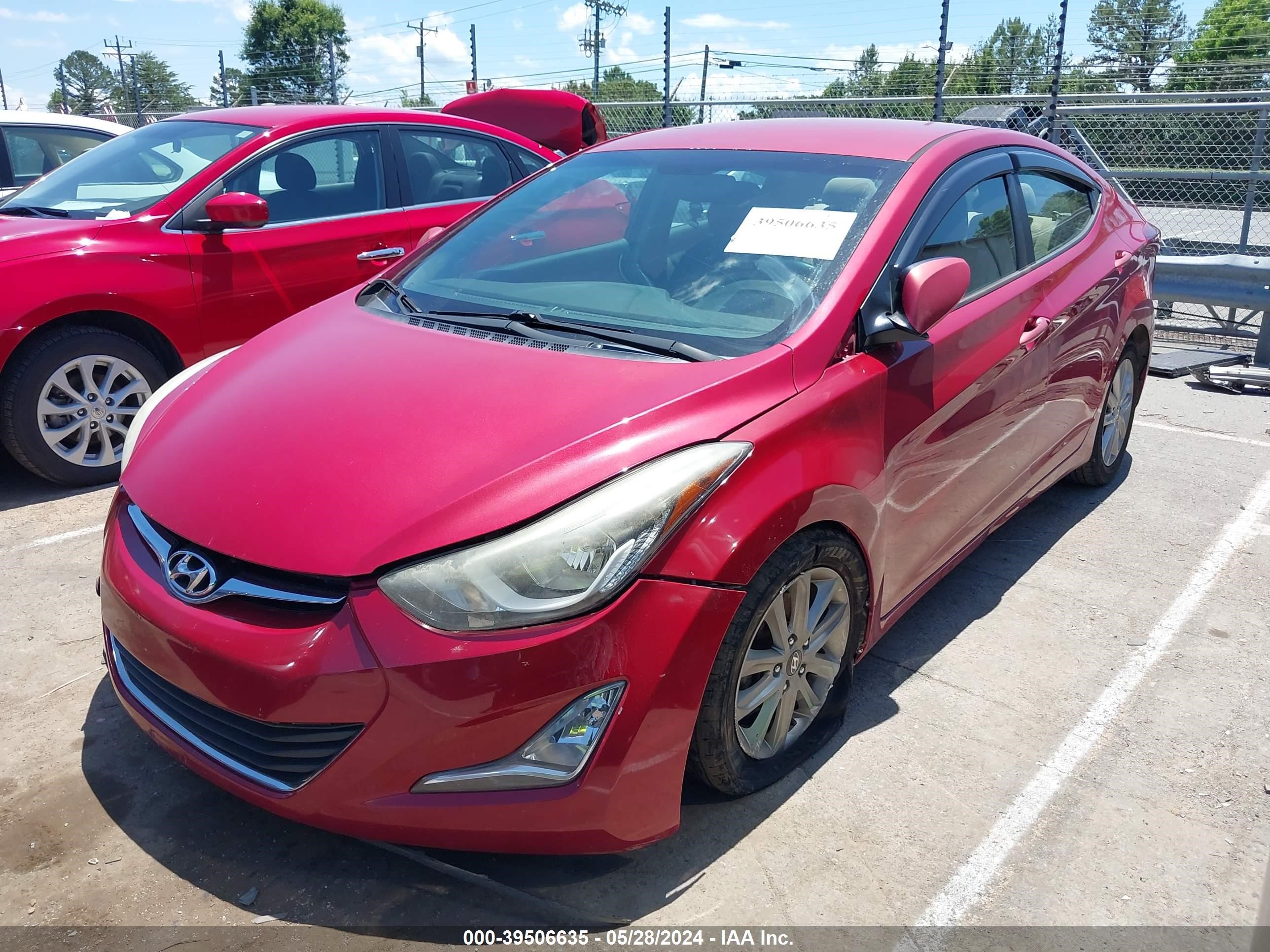 Photo 1 VIN: KMHDH4AE0GU478686 - HYUNDAI ELANTRA 