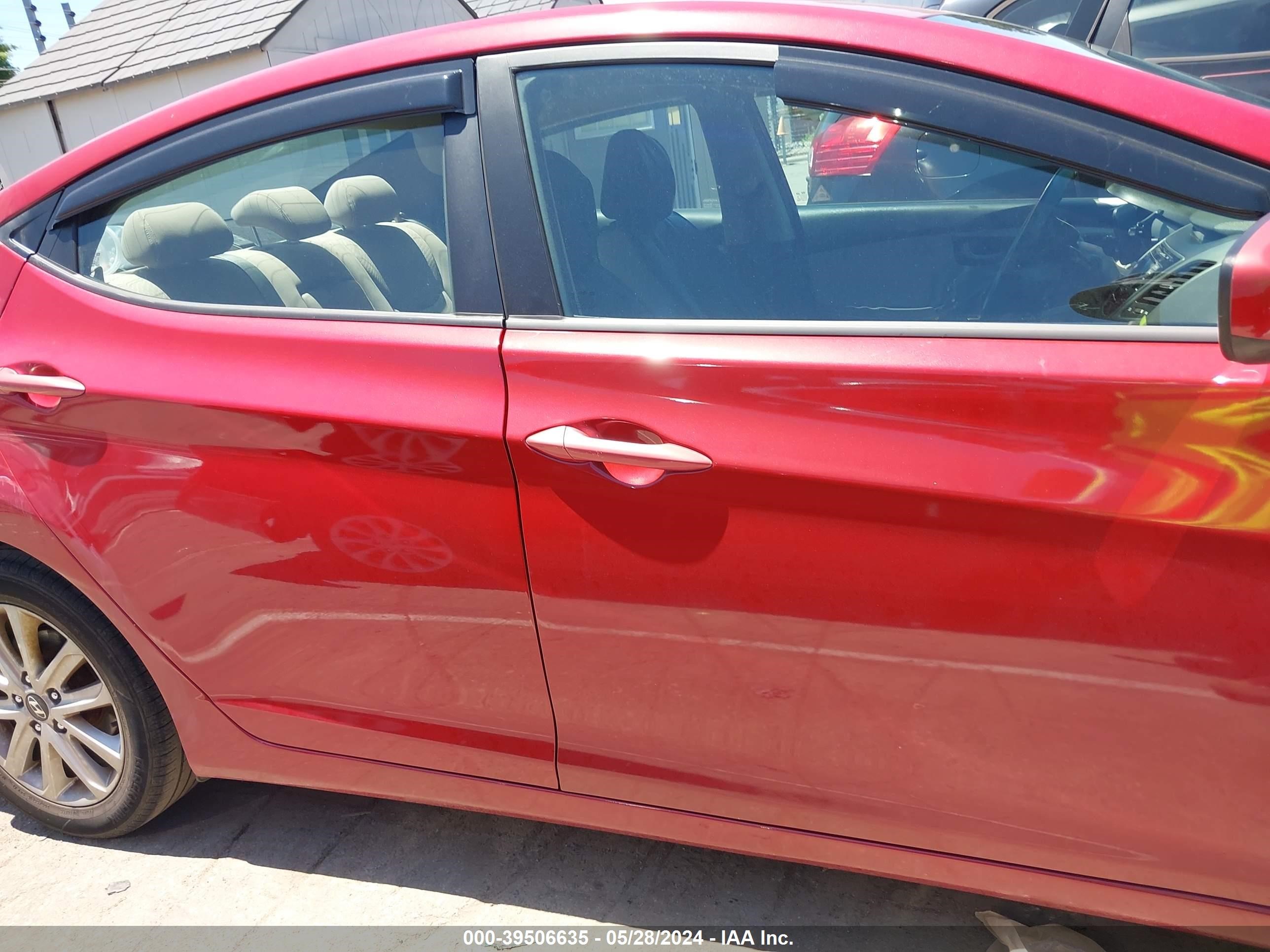 Photo 12 VIN: KMHDH4AE0GU478686 - HYUNDAI ELANTRA 