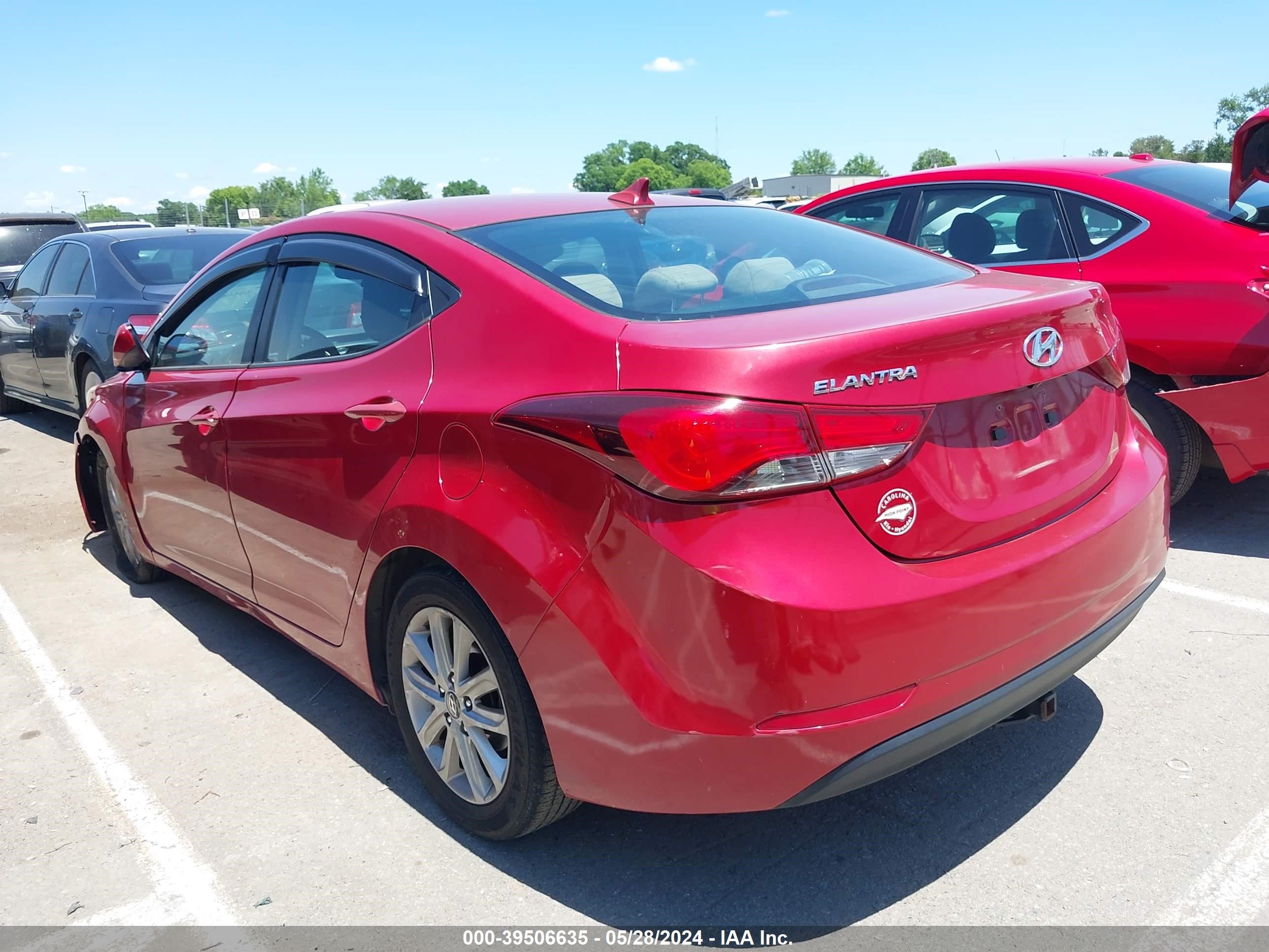 Photo 2 VIN: KMHDH4AE0GU478686 - HYUNDAI ELANTRA 