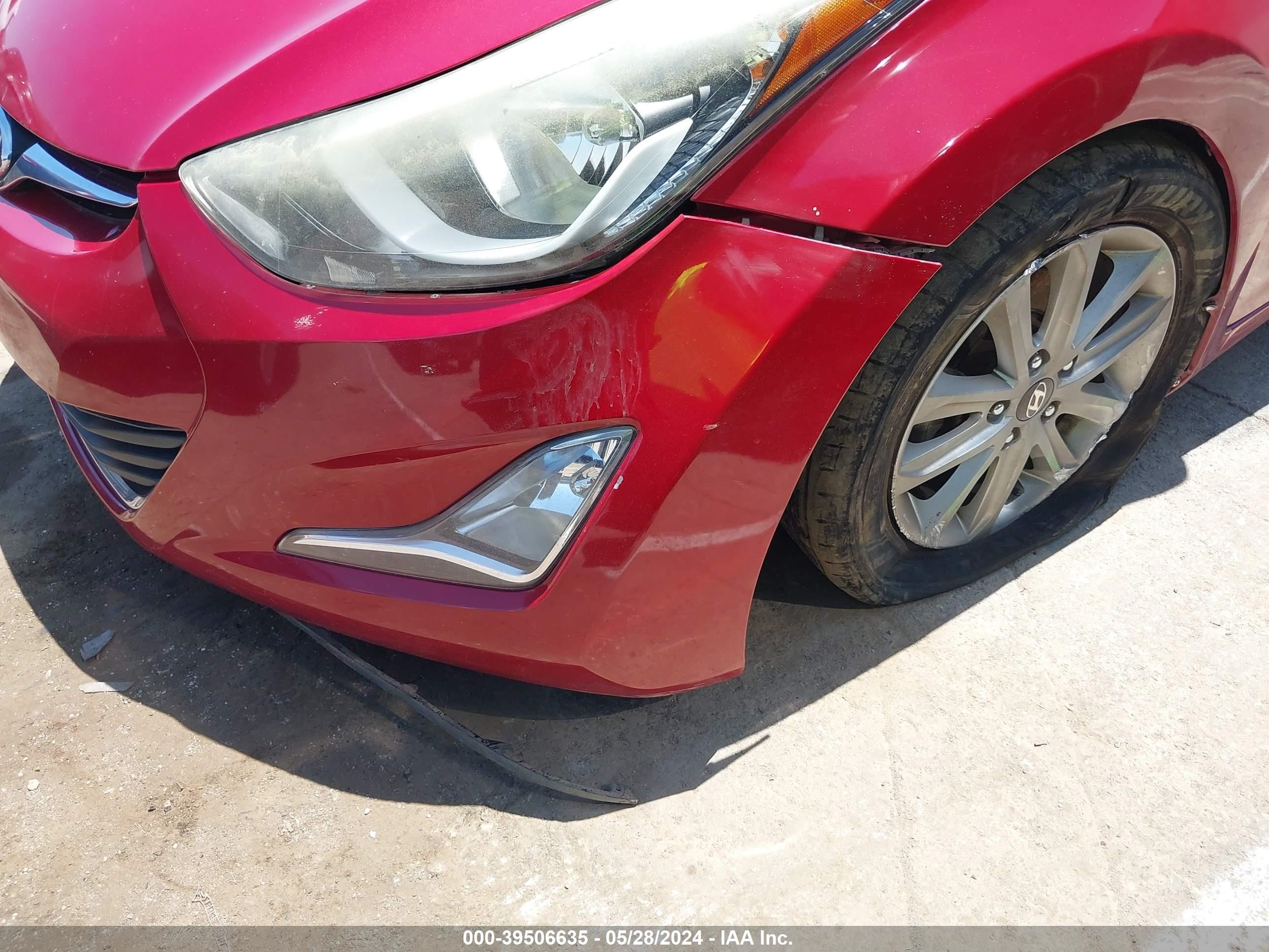 Photo 5 VIN: KMHDH4AE0GU478686 - HYUNDAI ELANTRA 