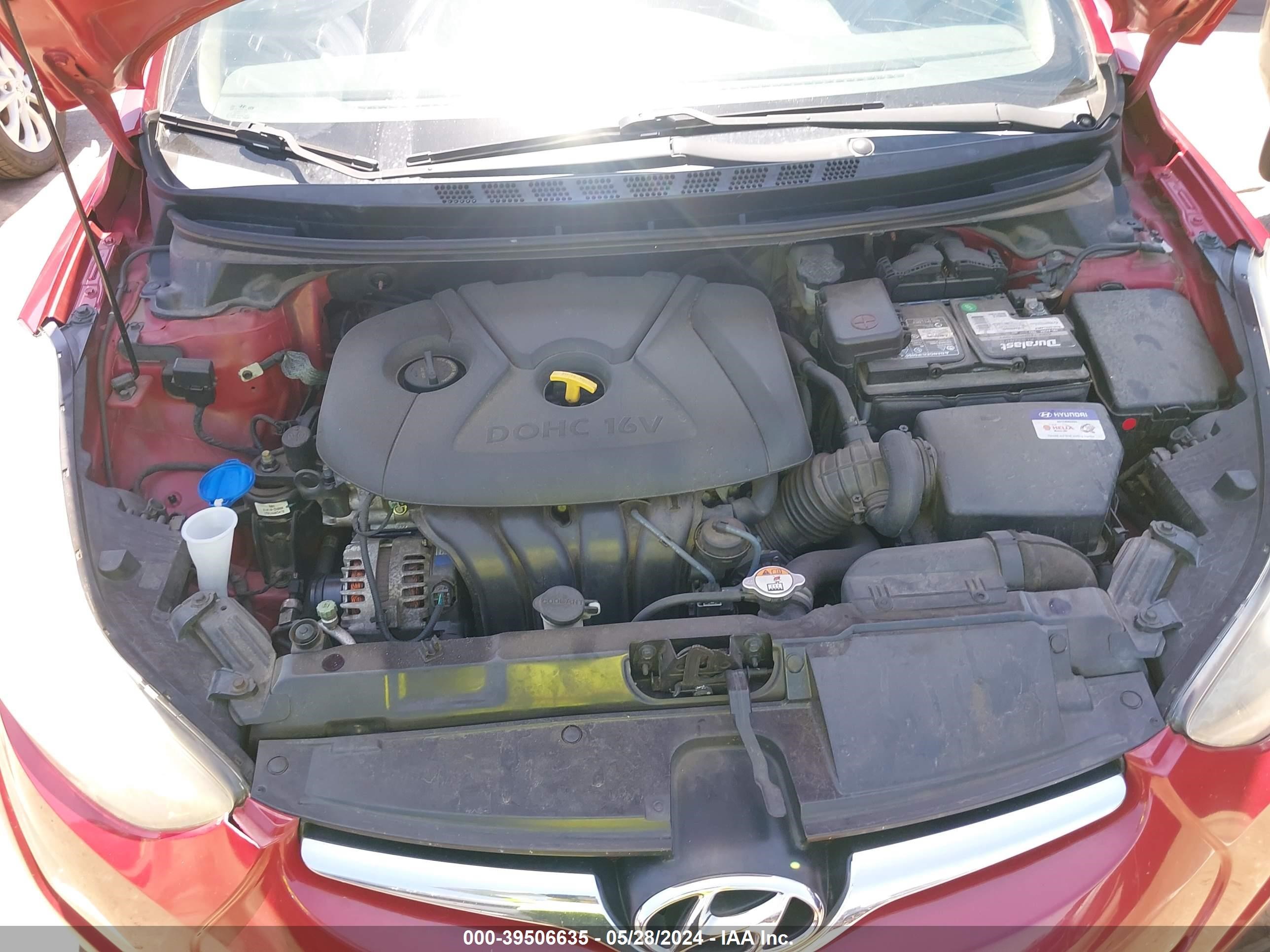 Photo 9 VIN: KMHDH4AE0GU478686 - HYUNDAI ELANTRA 