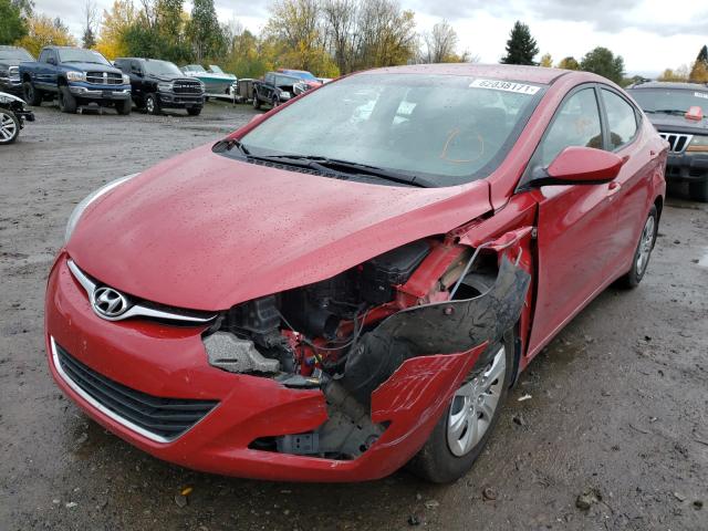 Photo 1 VIN: KMHDH4AE0GU492541 - HYUNDAI ELANTRA SE 