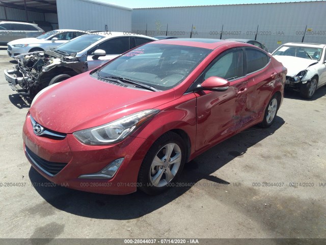 Photo 1 VIN: KMHDH4AE0GU504686 - HYUNDAI ELANTRA 