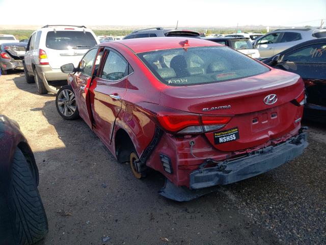 Photo 2 VIN: KMHDH4AE0GU511704 - HYUNDAI ELANTRA SE 