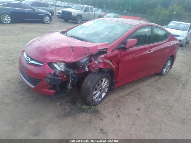 Photo 1 VIN: KMHDH4AE0GU518622 - HYUNDAI ELANTRA 