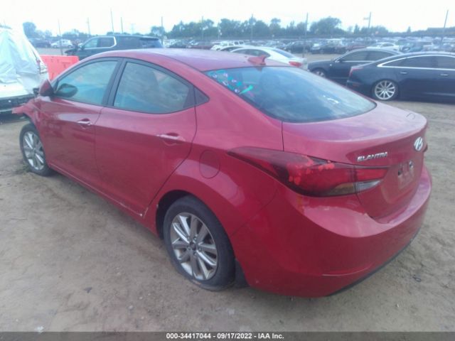 Photo 2 VIN: KMHDH4AE0GU518622 - HYUNDAI ELANTRA 