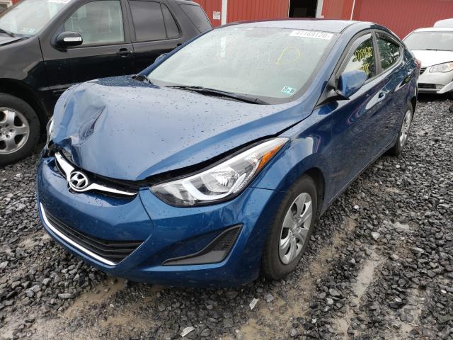 Photo 1 VIN: KMHDH4AE0GU543097 - HYUNDAI ELANTRA SE 