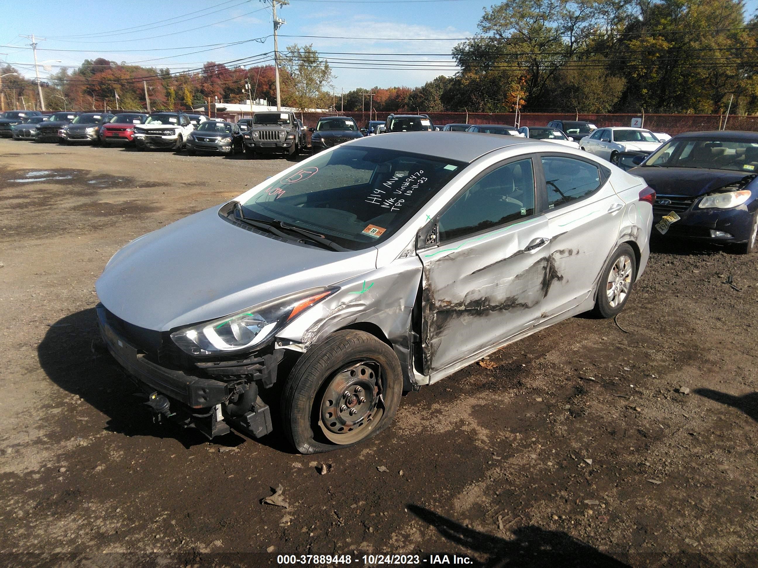 Photo 1 VIN: KMHDH4AE0GU579470 - HYUNDAI ELANTRA 