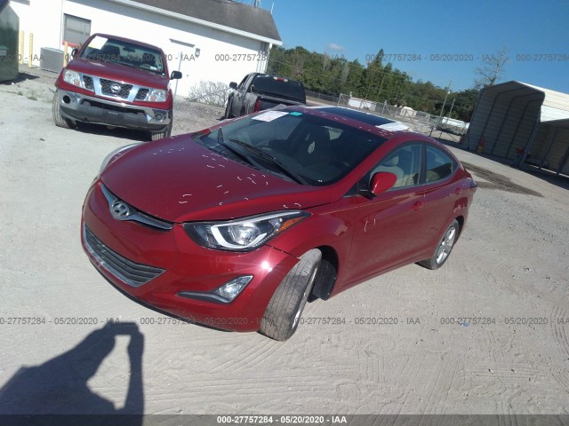 Photo 1 VIN: KMHDH4AE0GU628859 - HYUNDAI ELANTRA 