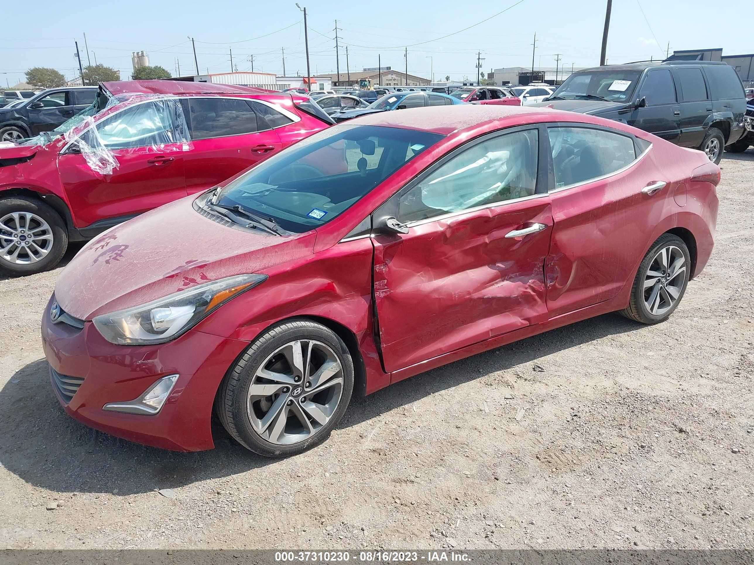 Photo 1 VIN: KMHDH4AE0GU635911 - HYUNDAI ELANTRA 